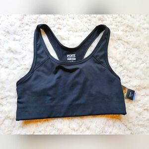 Pink Victoria's Secret Ultimate Racerback Sports Bra, Black, Size S, NWT